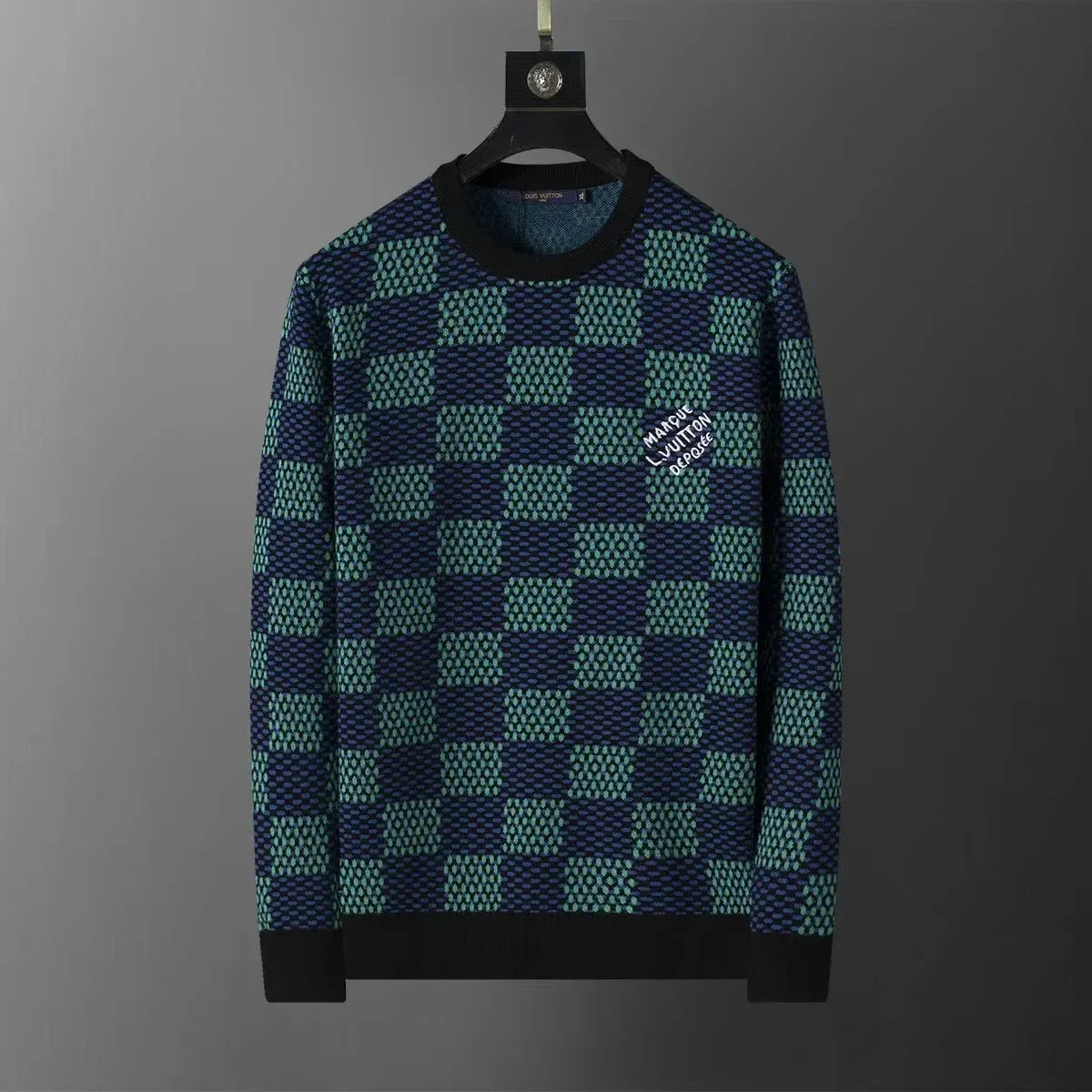 Louis Vuitton Checkerboard Knit Sweater