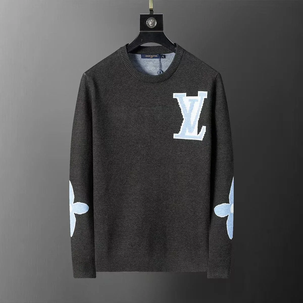 Louis Vuitton LV Monogram Sweater Dark Grey