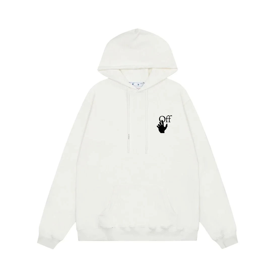 Off-White Off Hand Hoodie in White