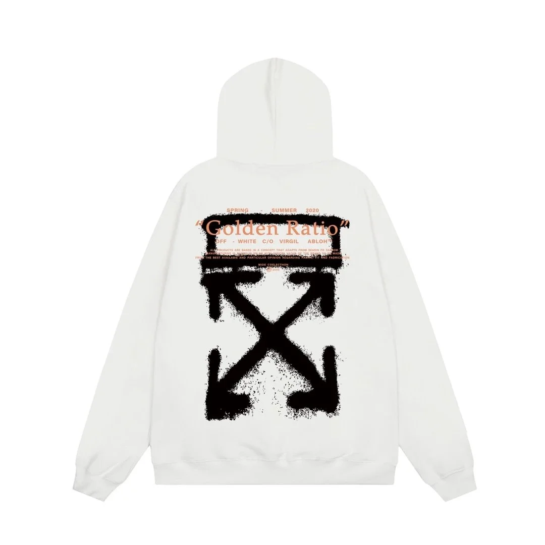 Off-White OW100 Golden Ratio White Hoodie