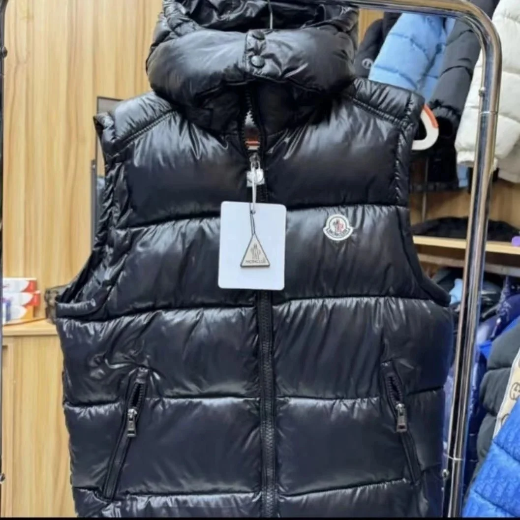 Moncler Black Puffer Vest