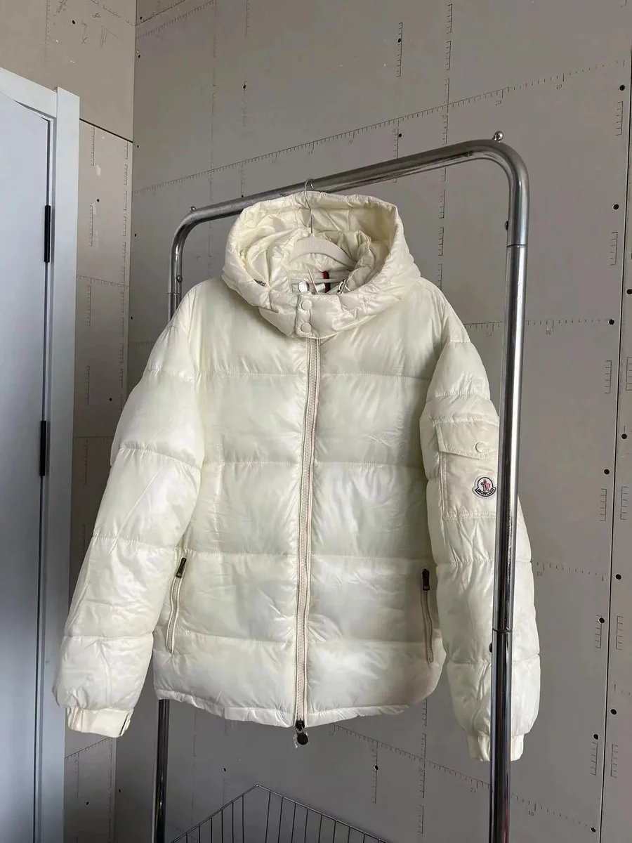Moncler Maya White Puffer Jacket