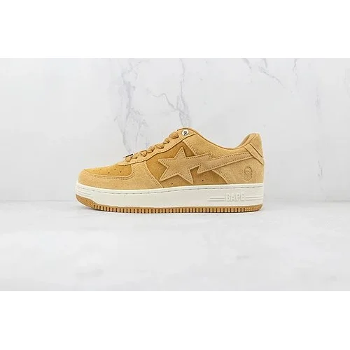 A Bathing Ape BAPE STA Wheat Low Sneakers