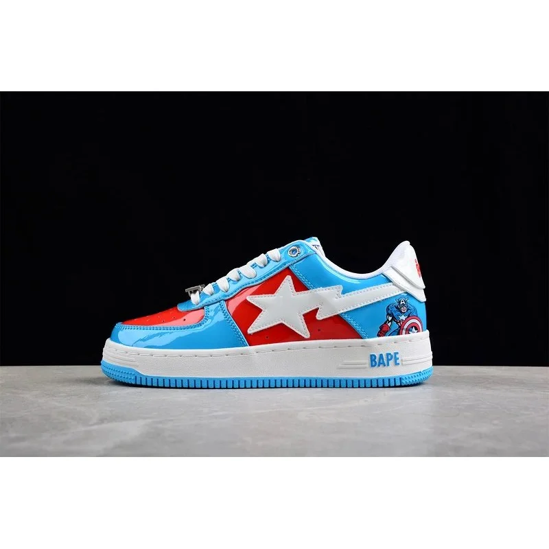 A Bathing Ape BAPE STA 27 Captain America Sneakers