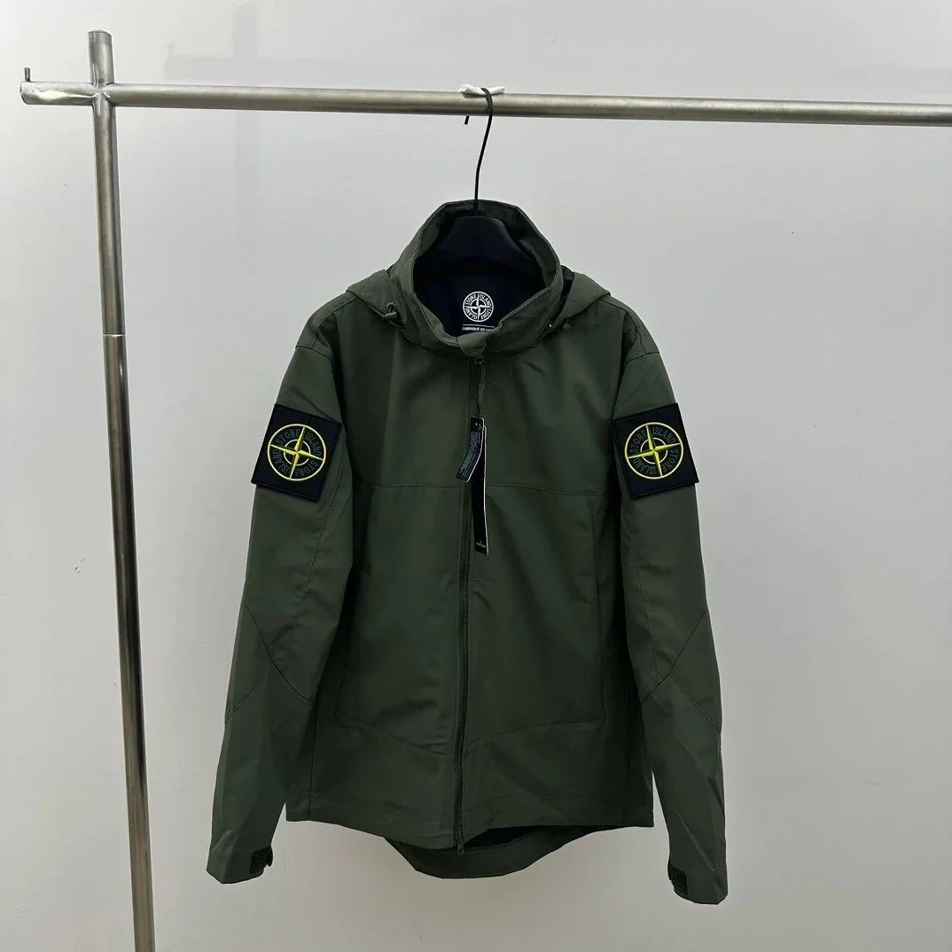 Stone Island 68-15 Olive Green Jacket