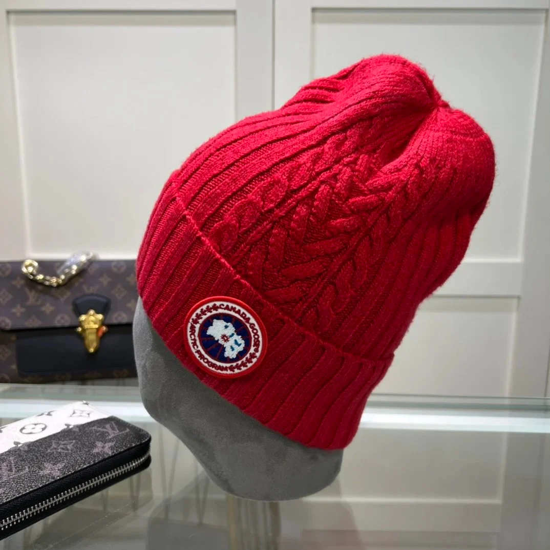 Canada Goose Arctic Program Red Beanie Hat