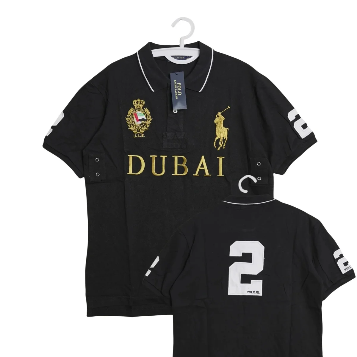 Polo Ralph Lauren Dubai Black Polo Shirt