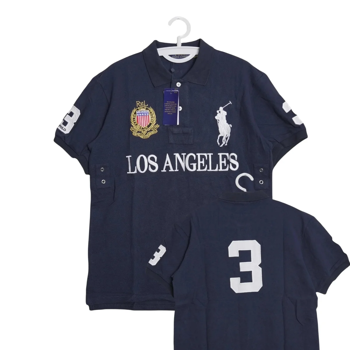 Polo Ralph Lauren Los Angeles Navy Polo Shirt