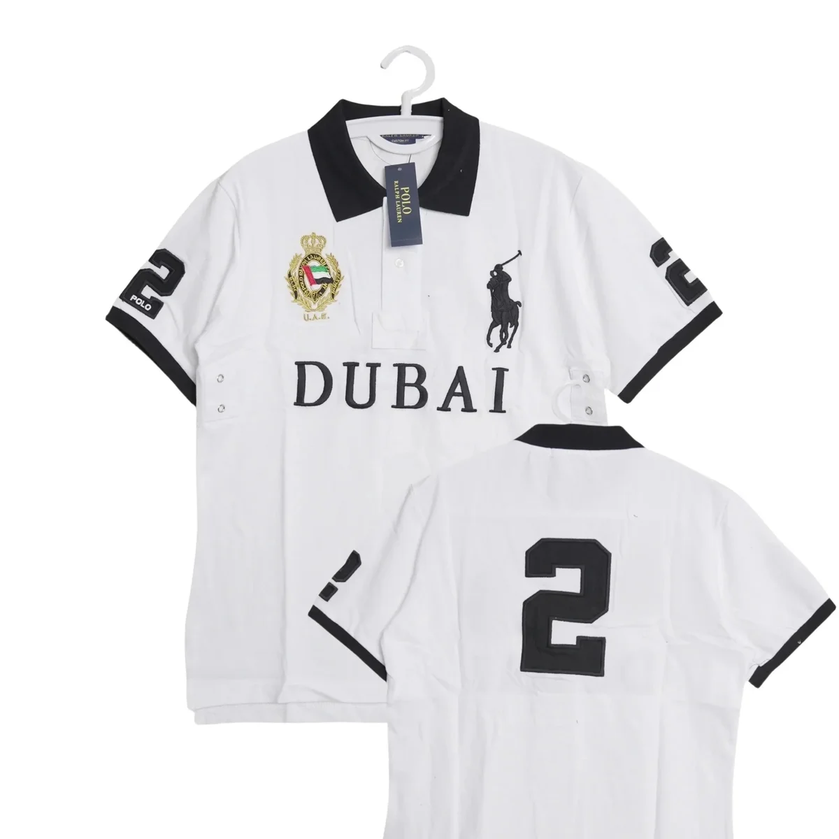 Polo Ralph Lauren Dubai Polo Shirt White/Black