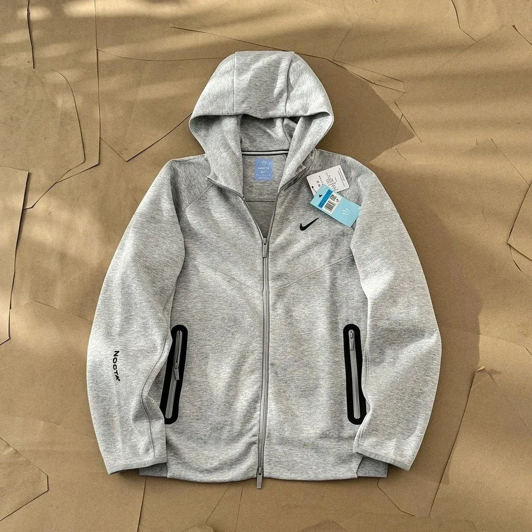 Nike Air Tech Fleece Grey Hoodie Jacket