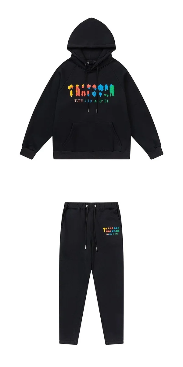 Black 'This is a Secret' Tracksuit Set