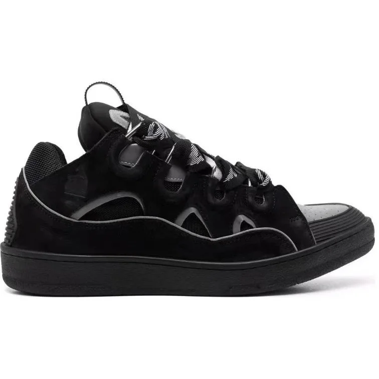 Rick Owens Geobasket Black Sneakers