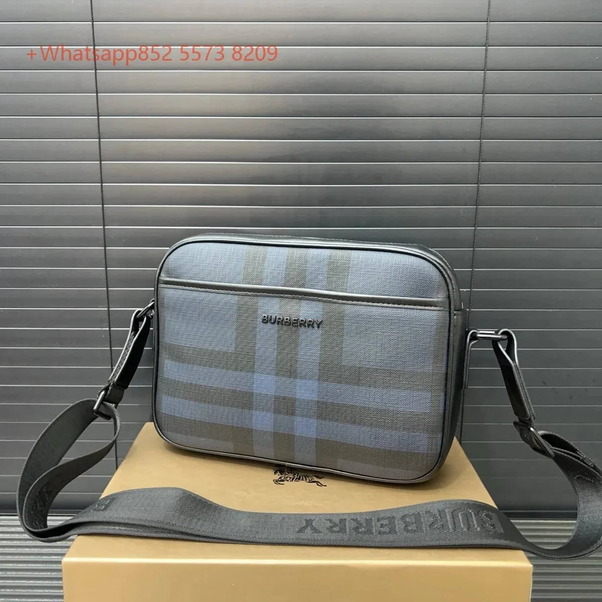 Burberry TB Monogram Top Quality 5 Messenger Bag