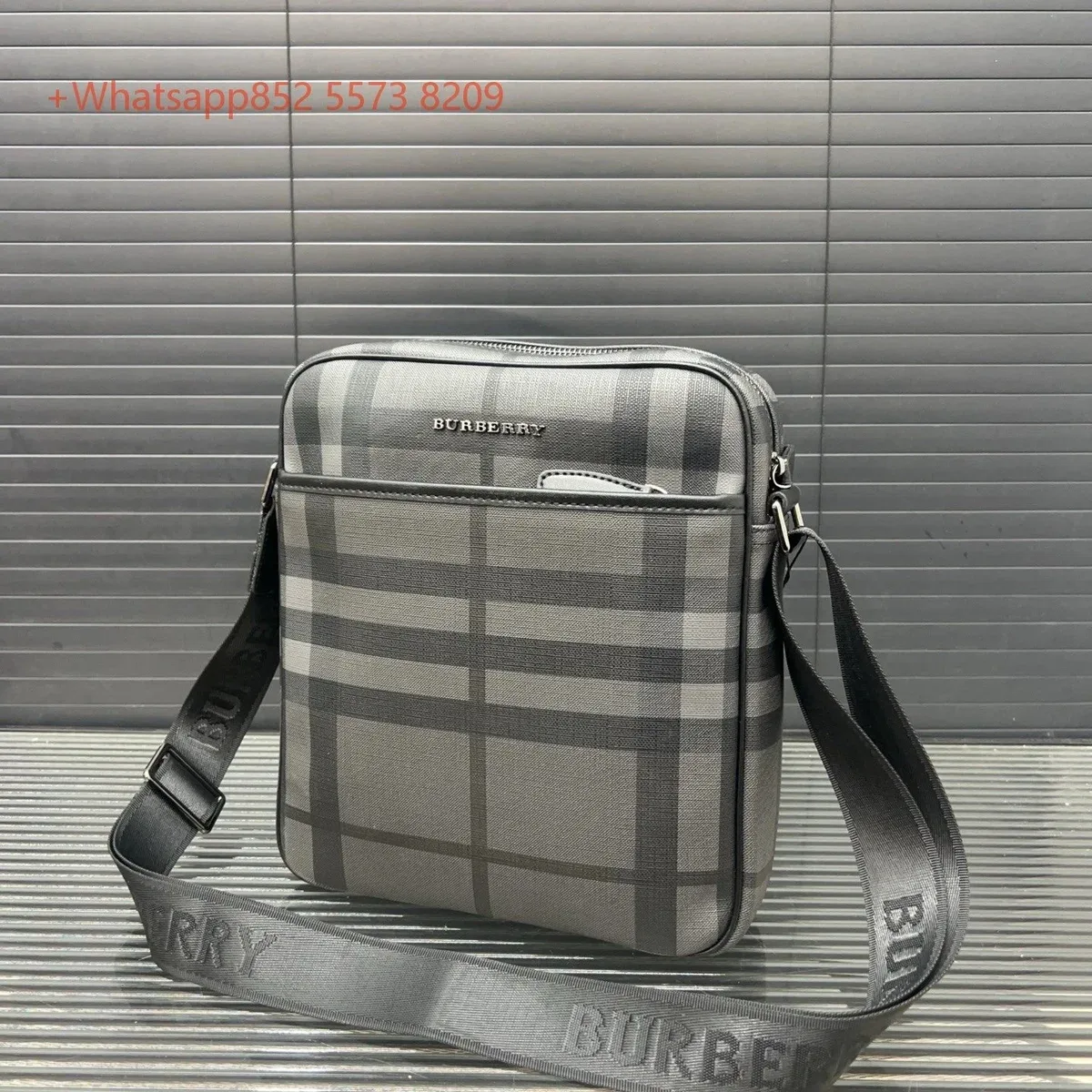 Burberry Top Quality 7 Checkered Messenger Bag