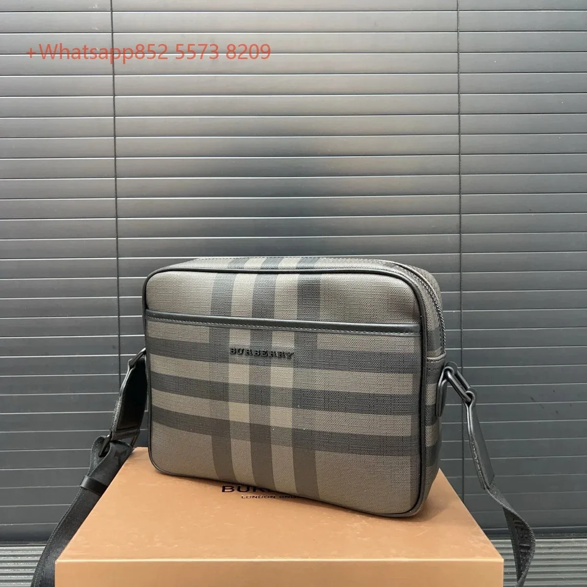 Burberry TB Monogram Top Quality 15 Messenger Bag