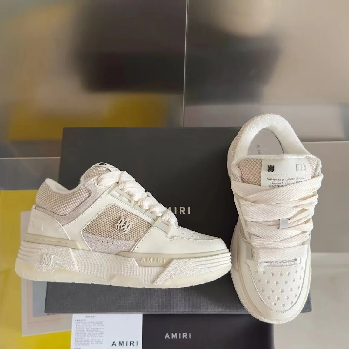 Amiri AMRI White Sneakers