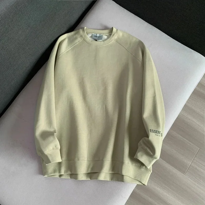 Fear of God Essentials Olive Green Sweatshirt