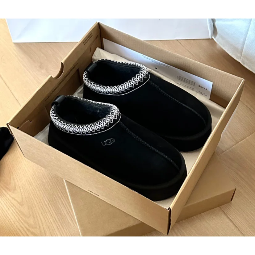 UGG Classic Short Black Slippers