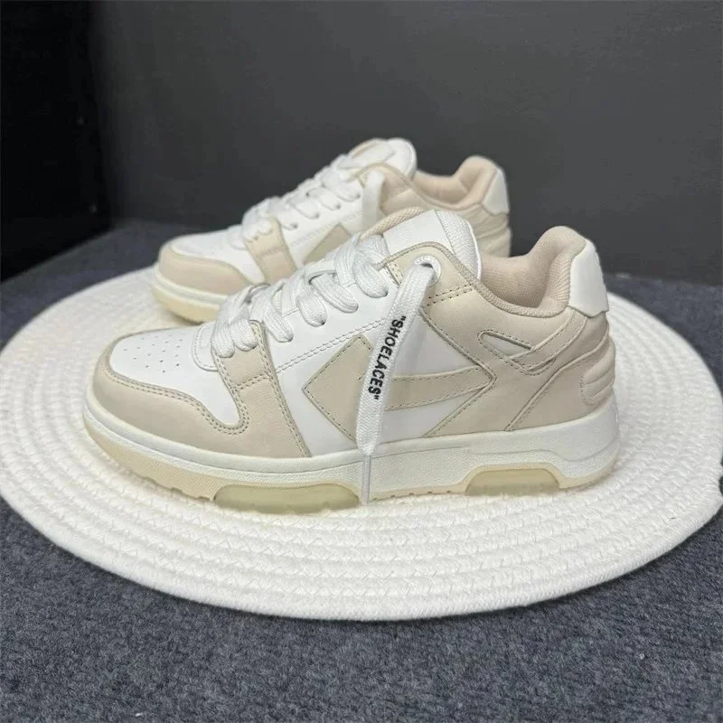White杏色 Off-White Inspired Sneakers