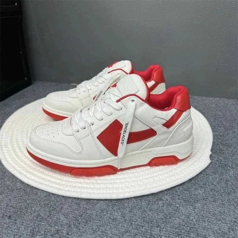 Prada Runners White Red Arrow Sneakers