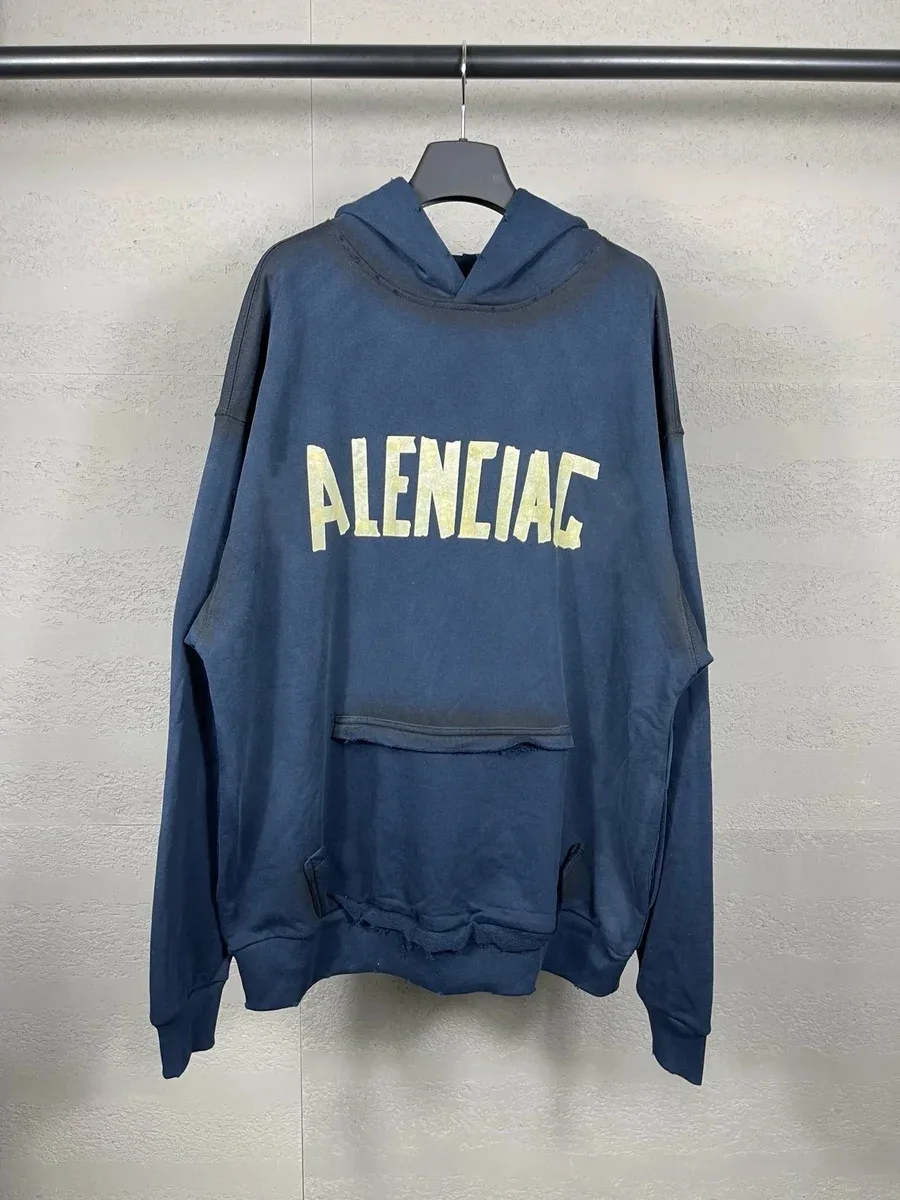 Balenciaga Alenciac Blue Hoodie