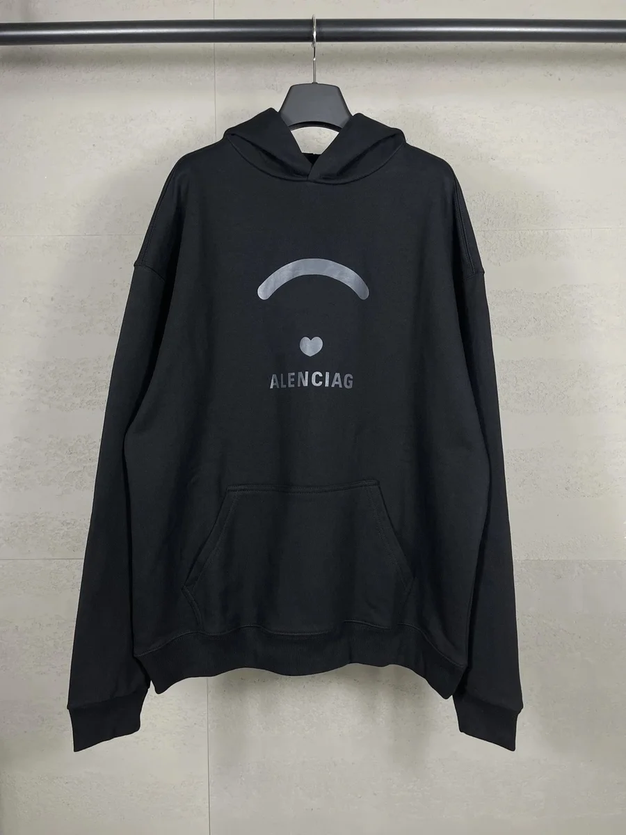 Balenciaga Hoodie Black AL enciag Product Type