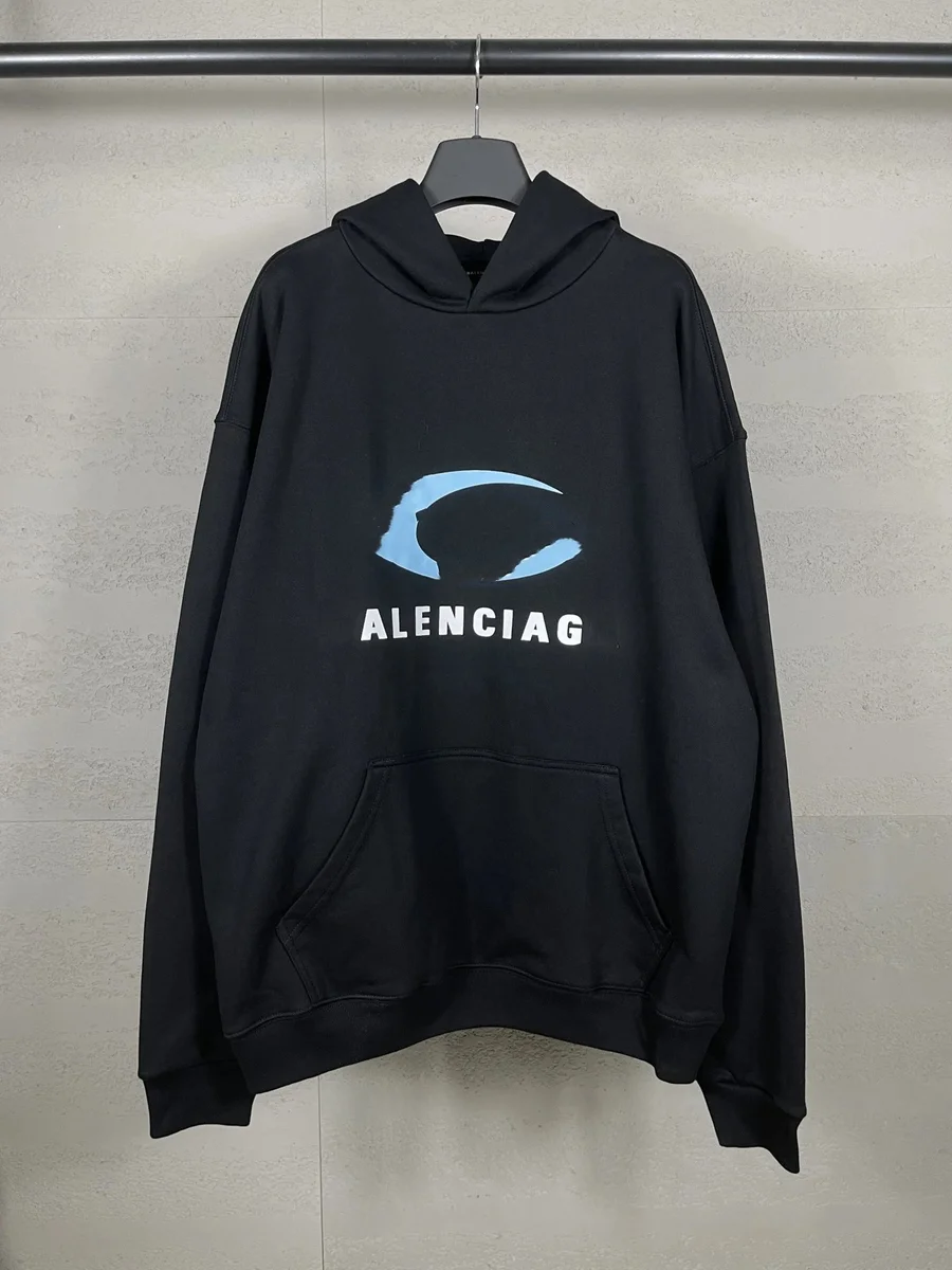 Balenciaga AL enciag Black Hoodie