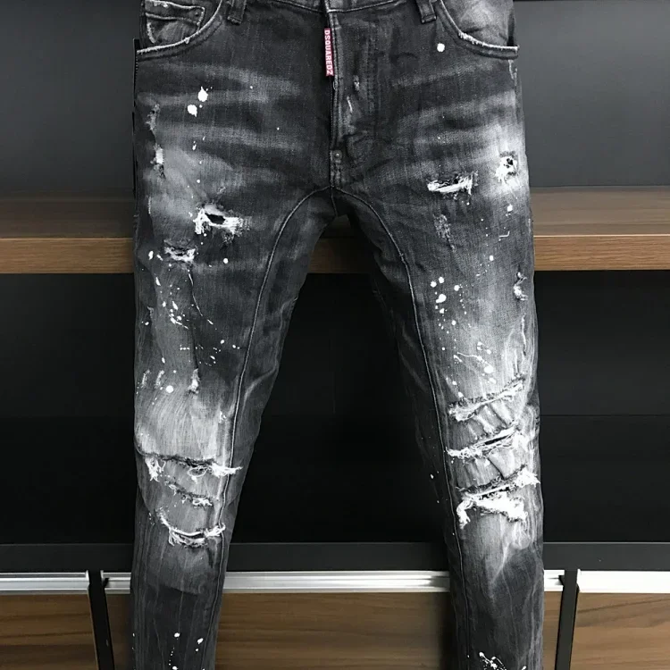 DSQUARED2 Cool Guy Distressed Jeans Black