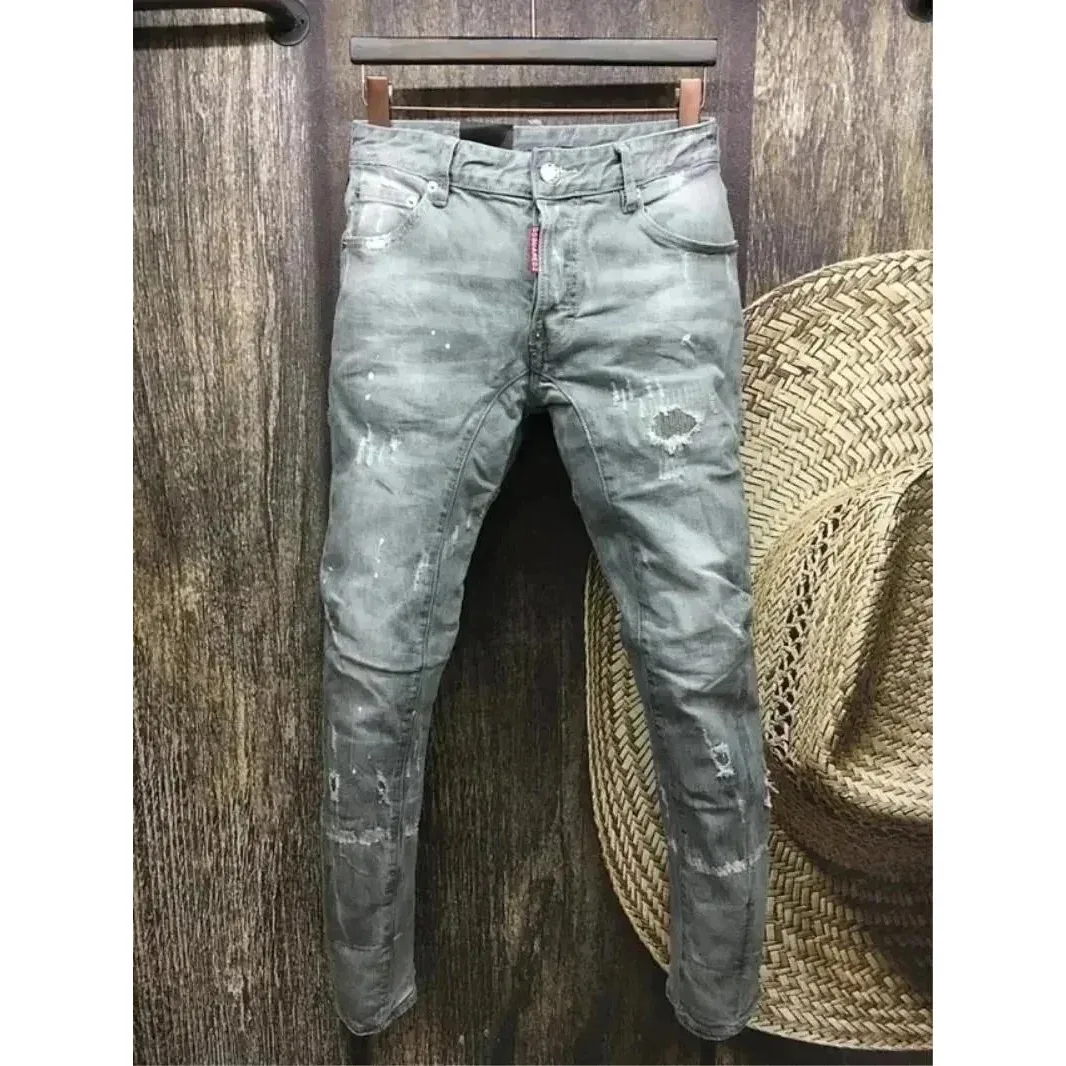 DSQUARED2 Cool Guy Grey Washed Jeans