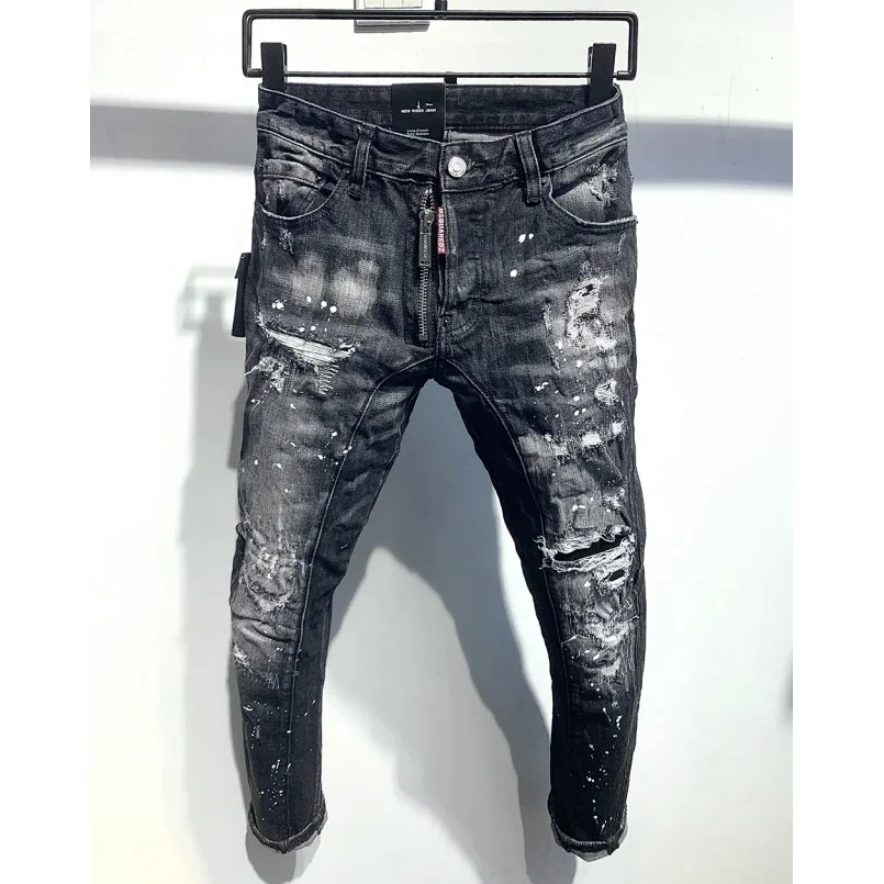 DSQUARED2 Cool Guy Distressed Black Jeans