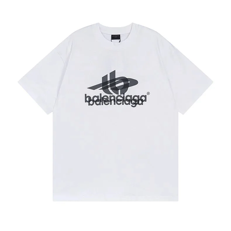 Balenciaga White Logo T-Shirt