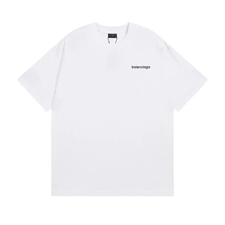 Balenciaga White Logo T-Shirt