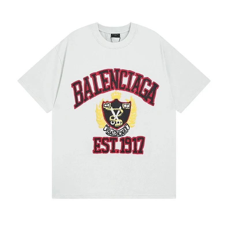 Balenciaga EST.1917 White T-Shirt