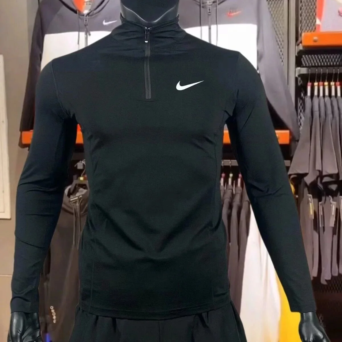 Nike Black Dry Fit Long Sleeve Top