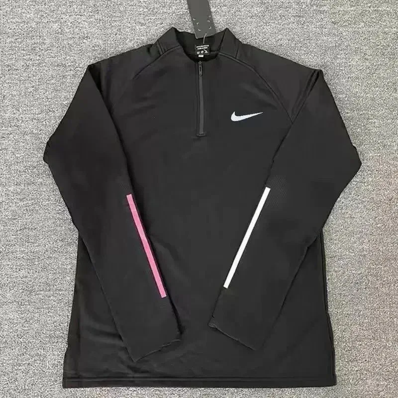 Nike Air Element Black with Pink Accents Top