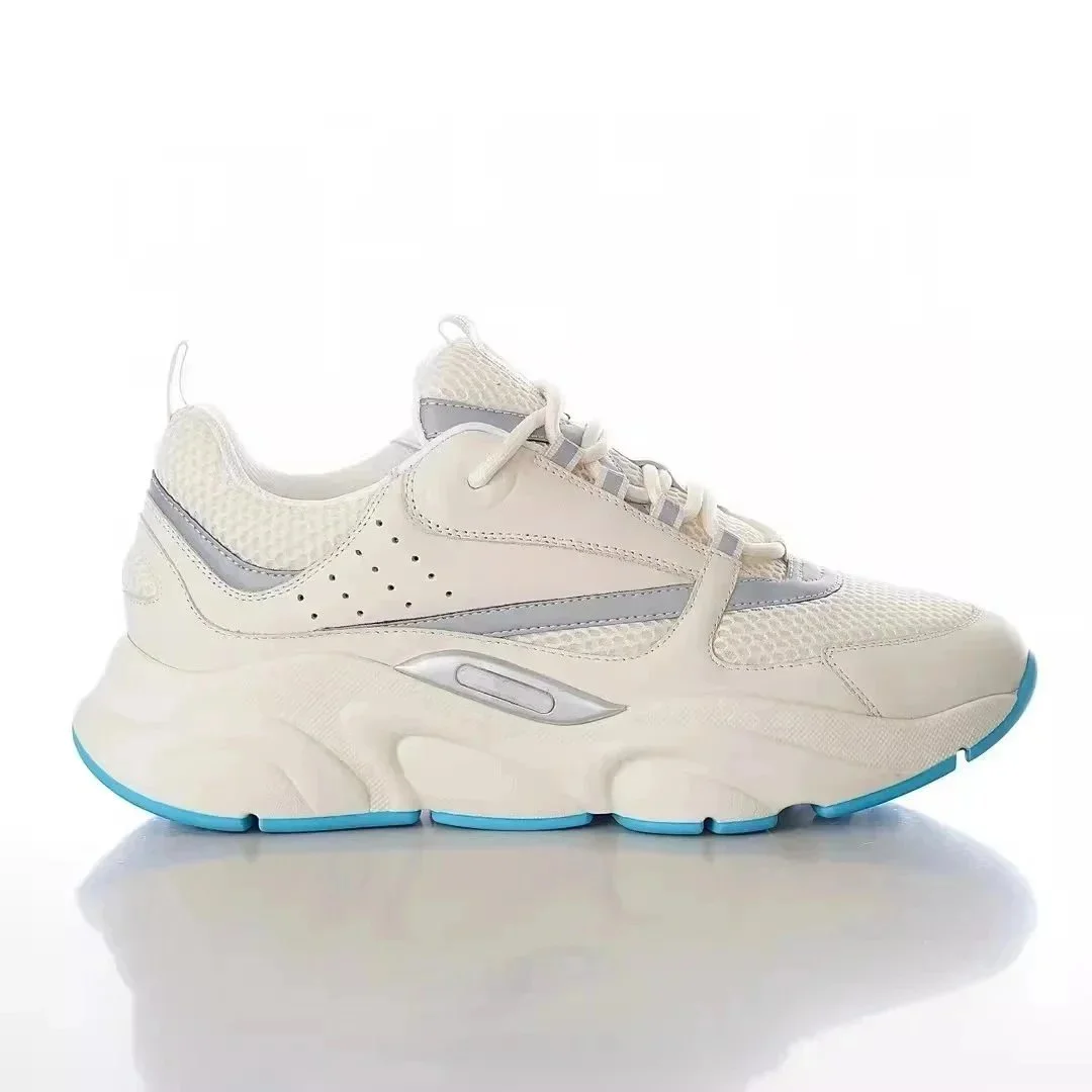 Dior Lady Dior White & Blue Sneakers