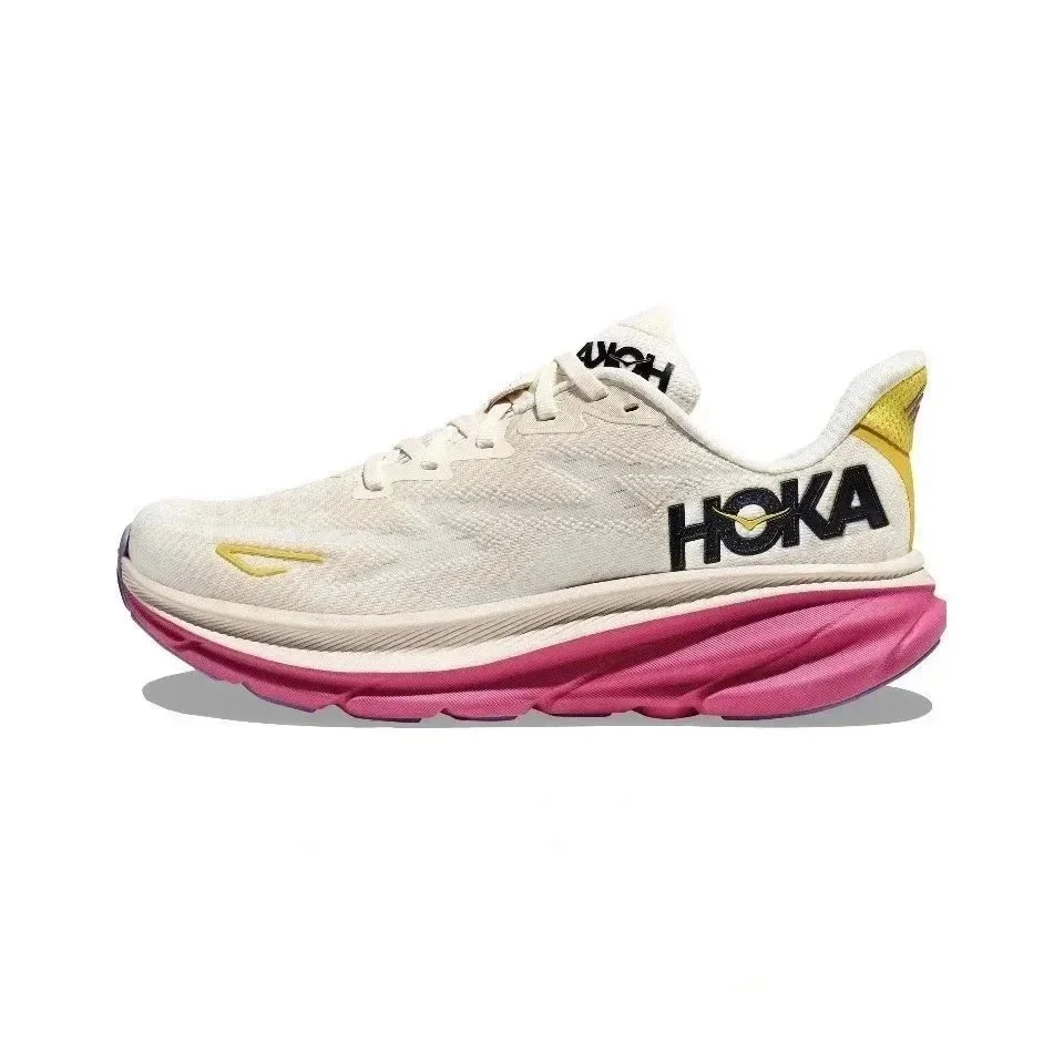 Hoka Clifton 9 Sail/Pink Sneakers