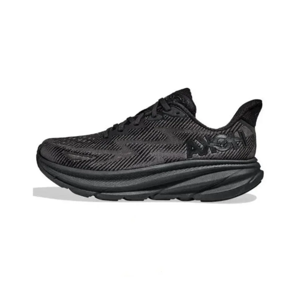 Hoka Clifton 9 Black Sneakers