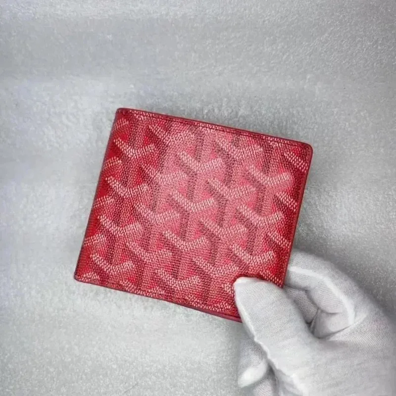 Goyard YARD Red Monogram Wallet