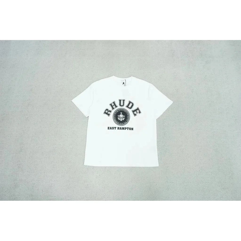 Rhude East Hampton White T-Shirt