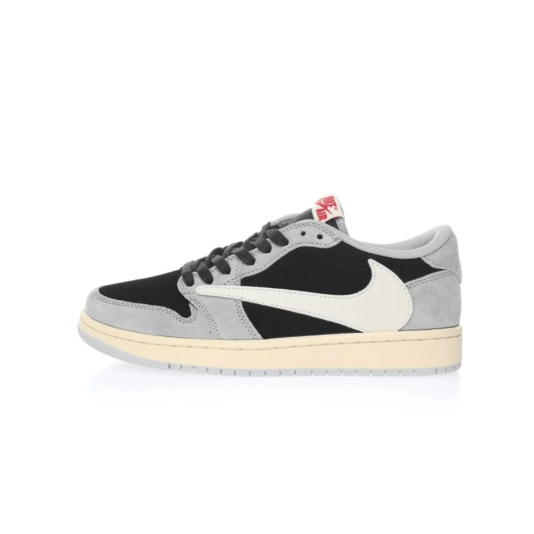 Nike Air Jordan 1 Low Grey/Black Sneakers
