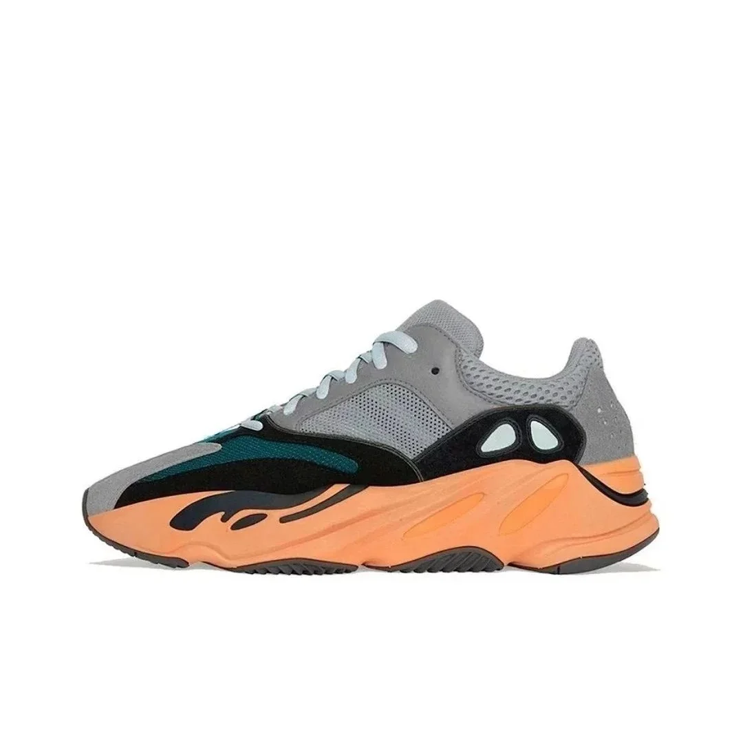 Adidas Yeezy 700 Water Wash Orange Sneakers