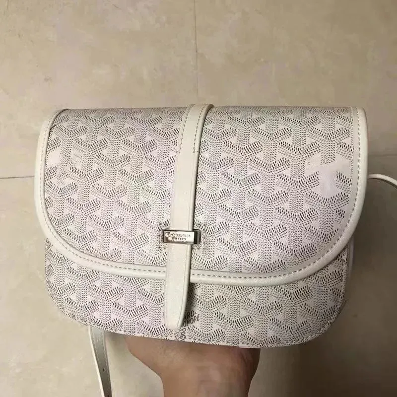 Goyard YARD White Monogram Crossbody Bag