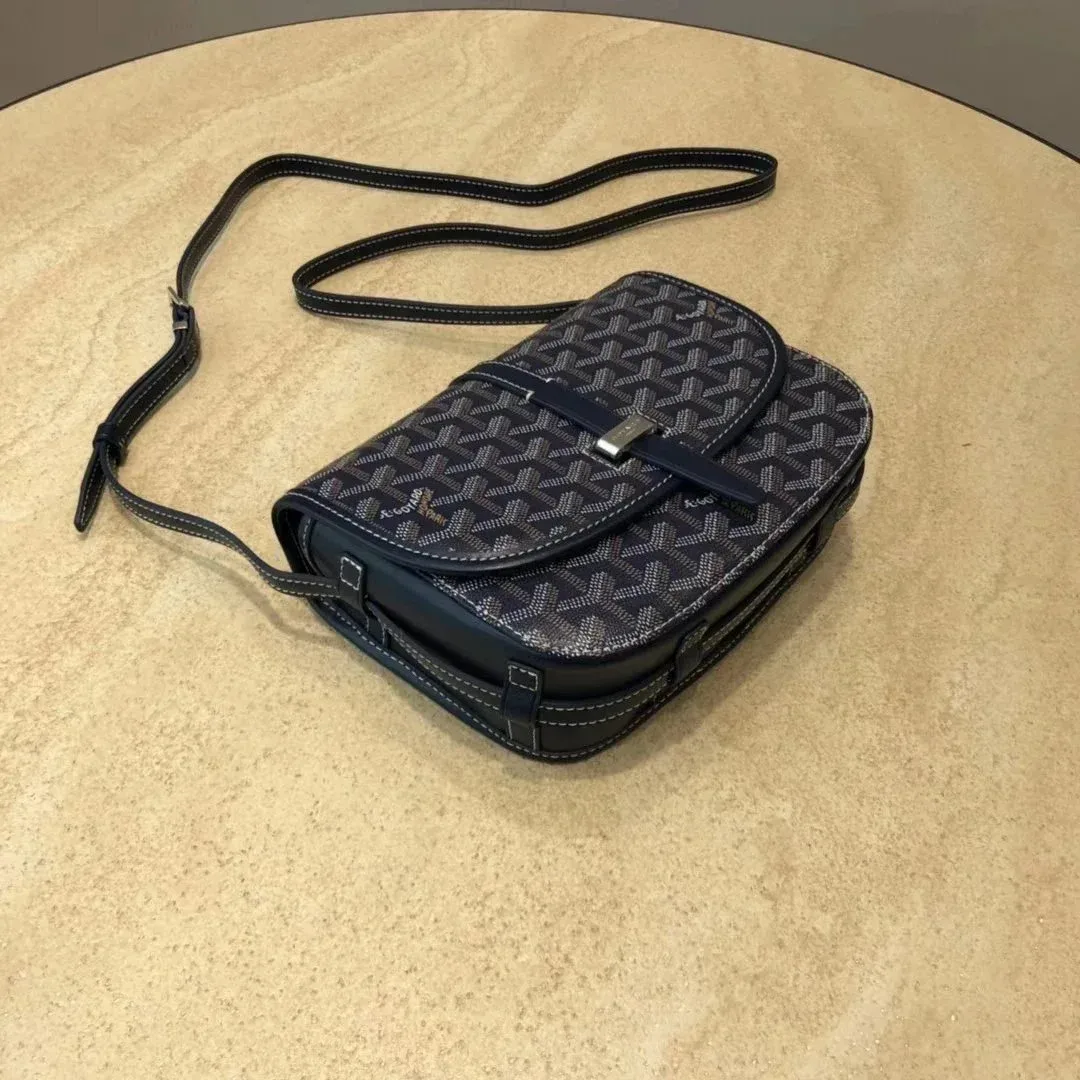 Goyard YARD宝蓝色单肩包