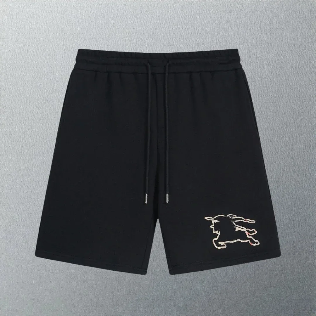 Burberry Black Horse Logo Shorts