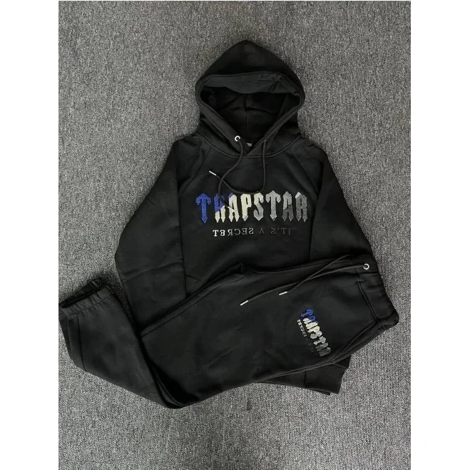 Trapstar Black 'It's a Secret' Tracksuit