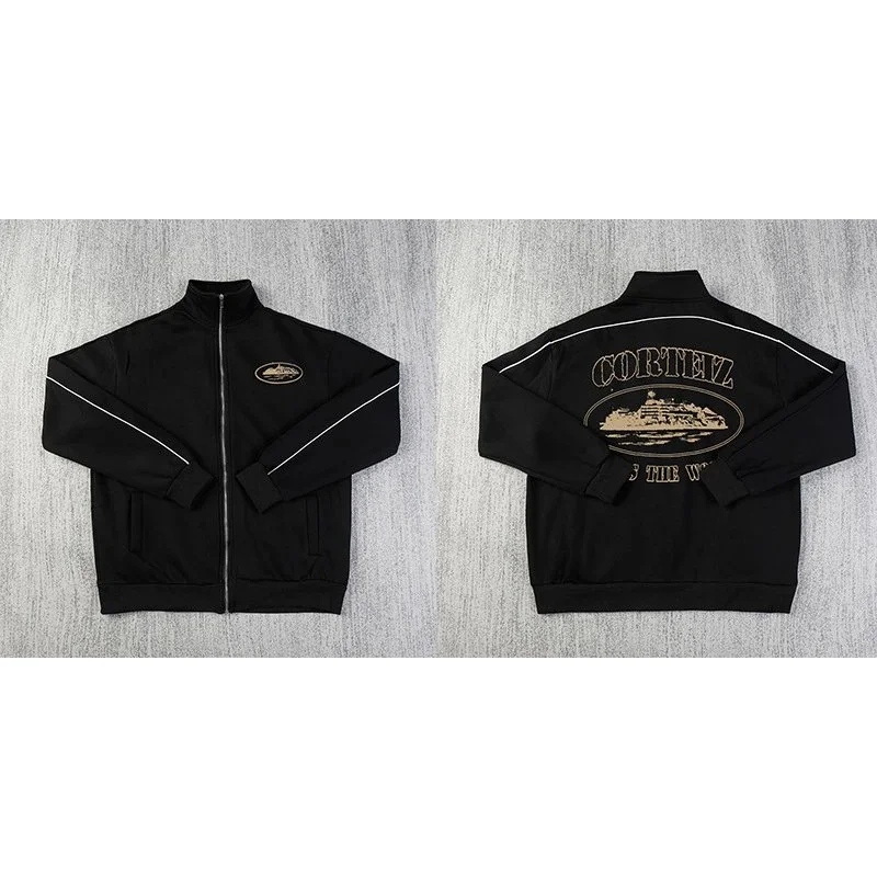 Cortez Black & Gold Track Jacket