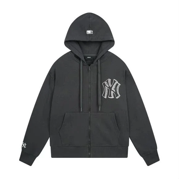 New York Yankees Hoodie Sweatshirt Black