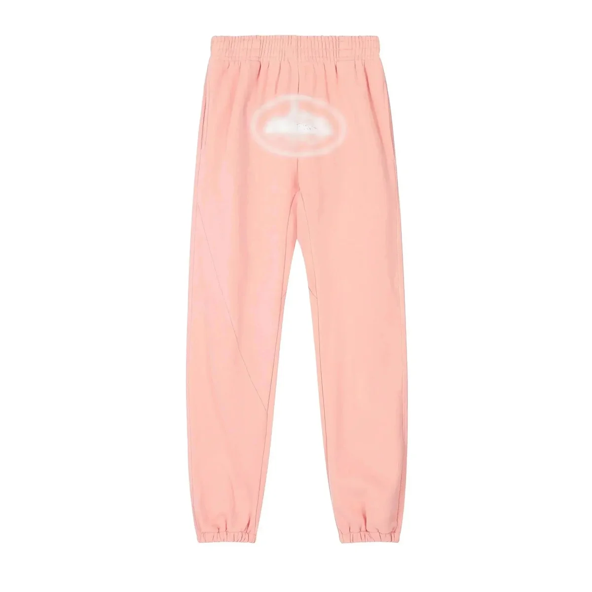 Pink Solid Sweatpants