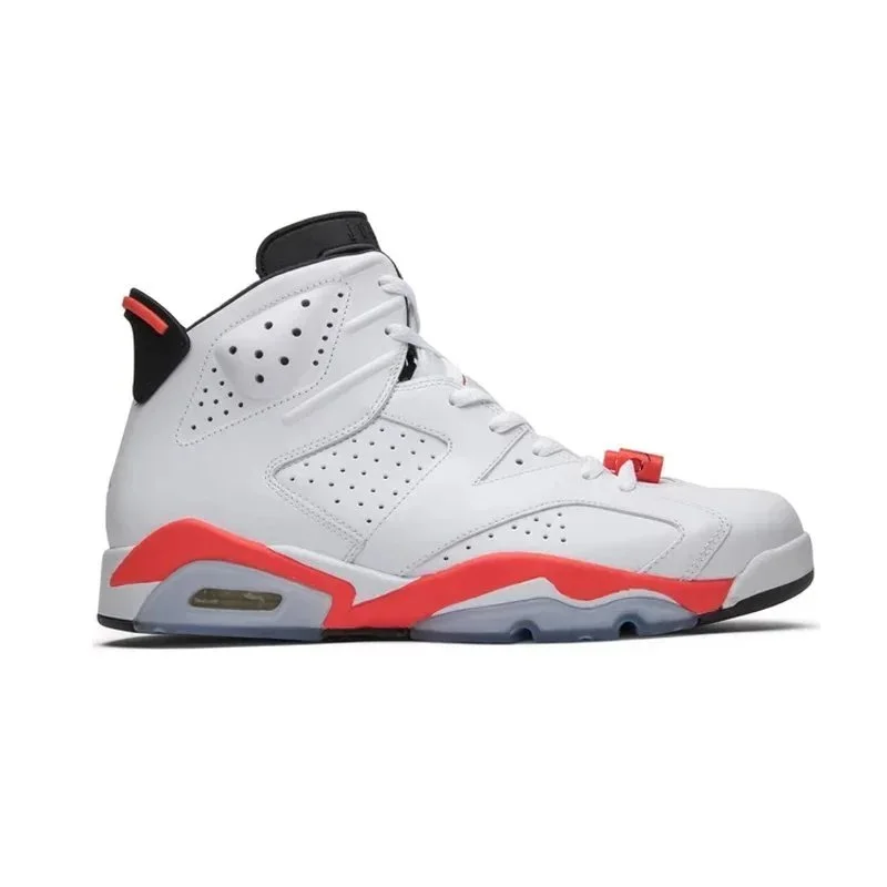 Nike Air Jordan 6 Infrared White Sneakers